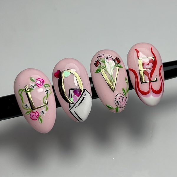 Nail art by The Nail Editor