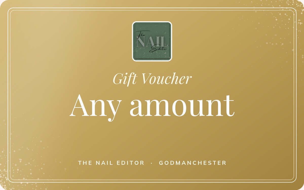 A gift voucher from The Nail Editor for any amount